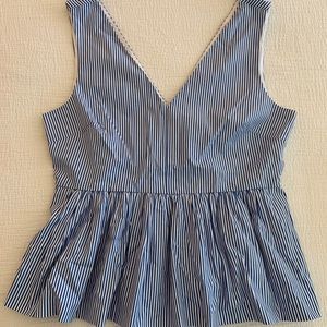 Jcrew Peplum Top